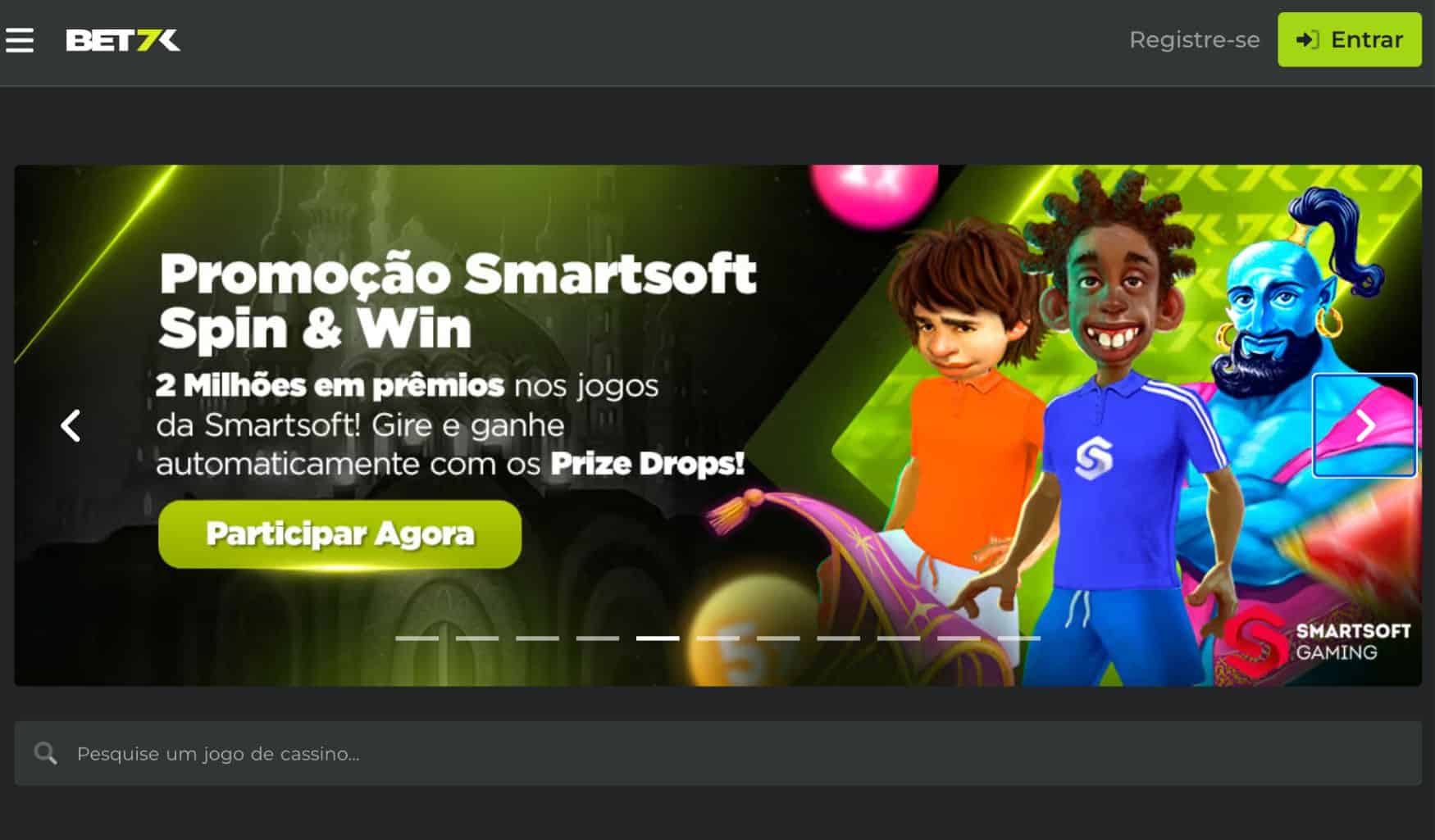 Bet7k Brasil site oficial