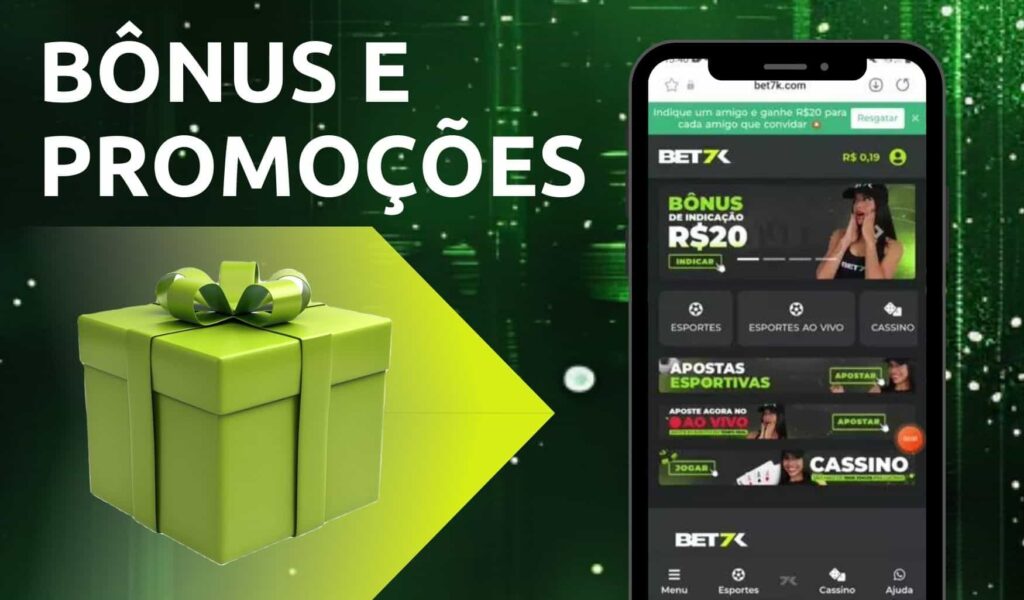 Bet7k Brasil Bônus e Promoções no Bet7k App