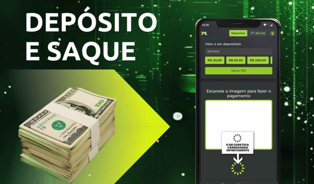 Bet7k Brasil Métodos de depósito e saque no Bet7k App