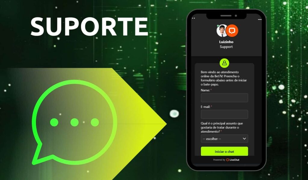 Bet7k Brasil Suporte ao cliente e informações de contato