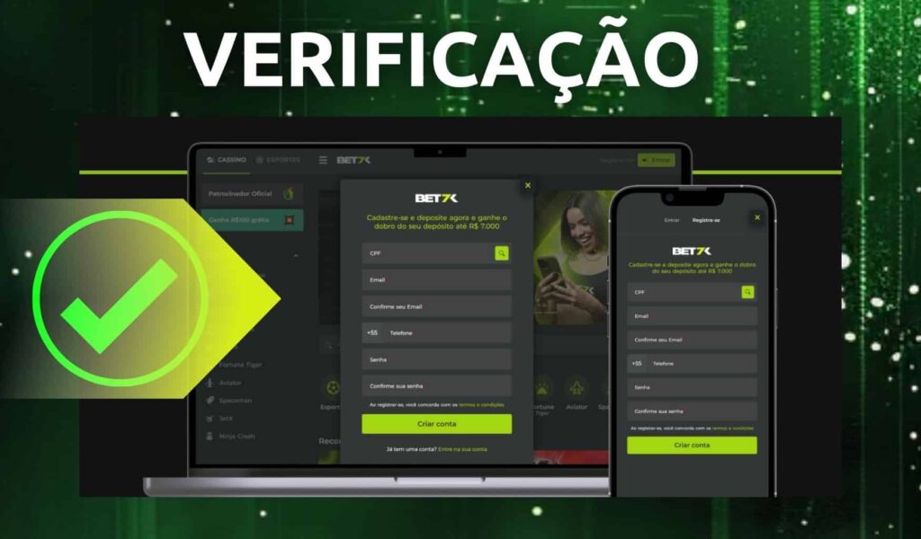 Bet7k Brasil Verificação de conta