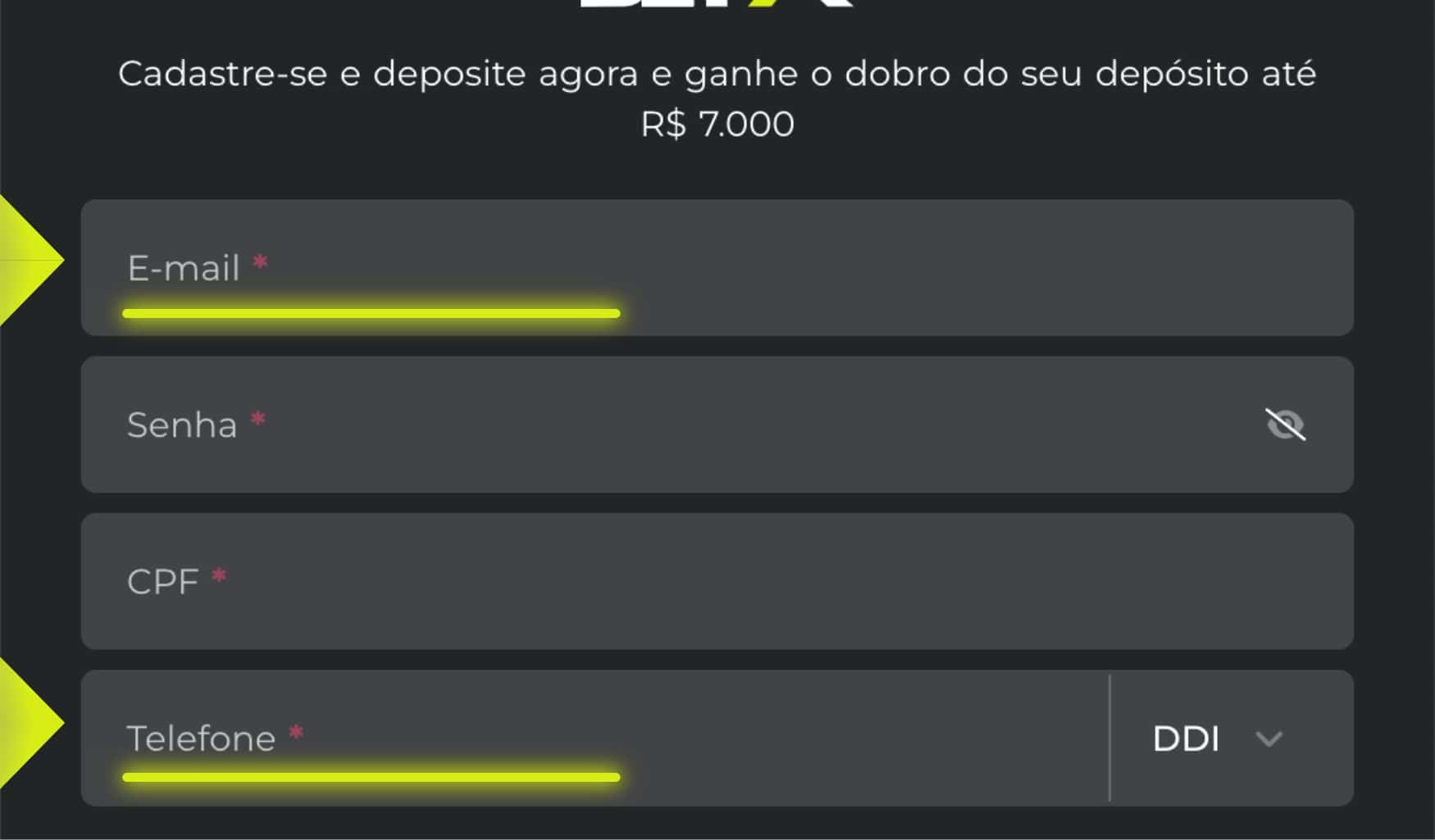 Bet7k Brasil e mail e telefone